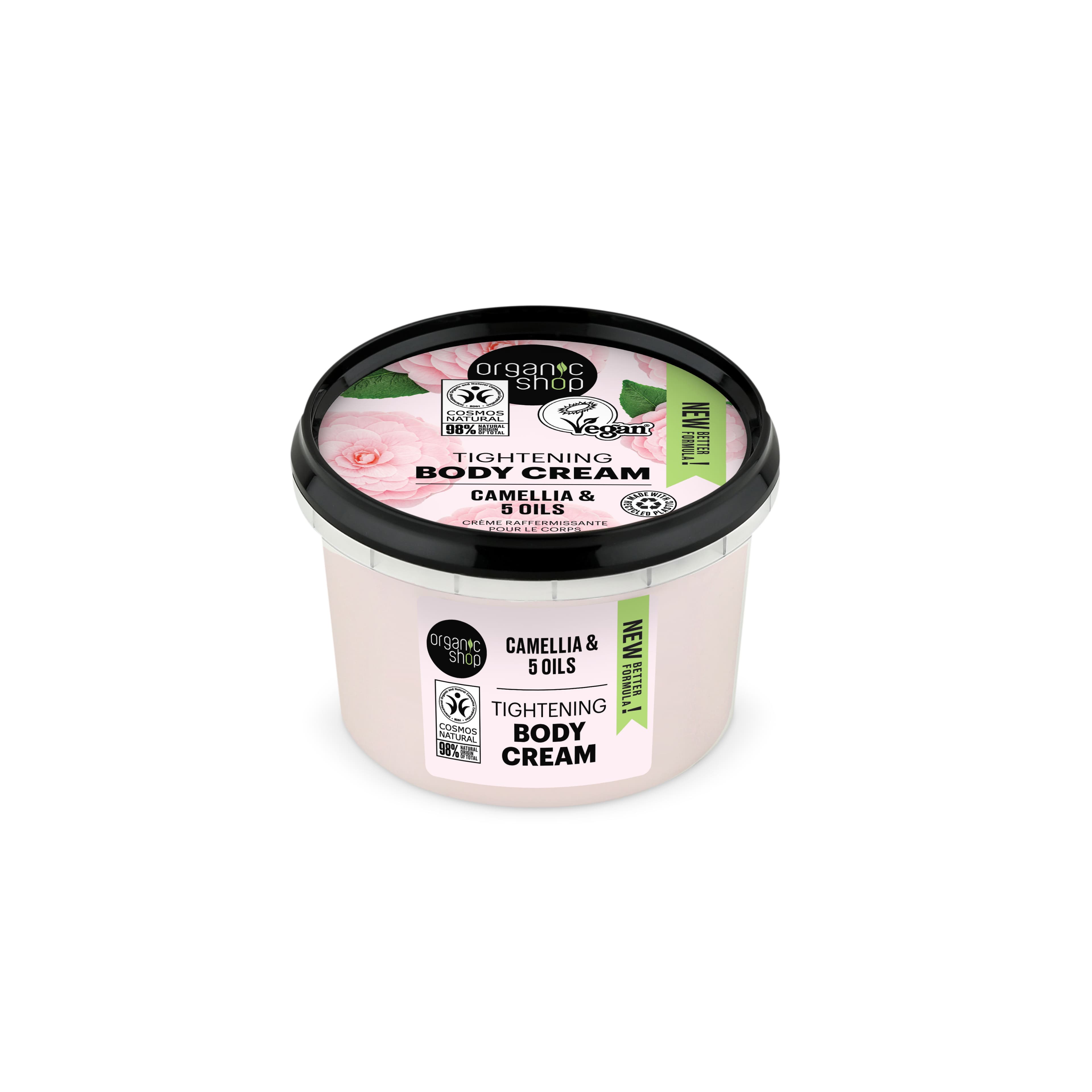 Organic Shop spevňujúci telový krém s kaméliou 250 ml - 90487