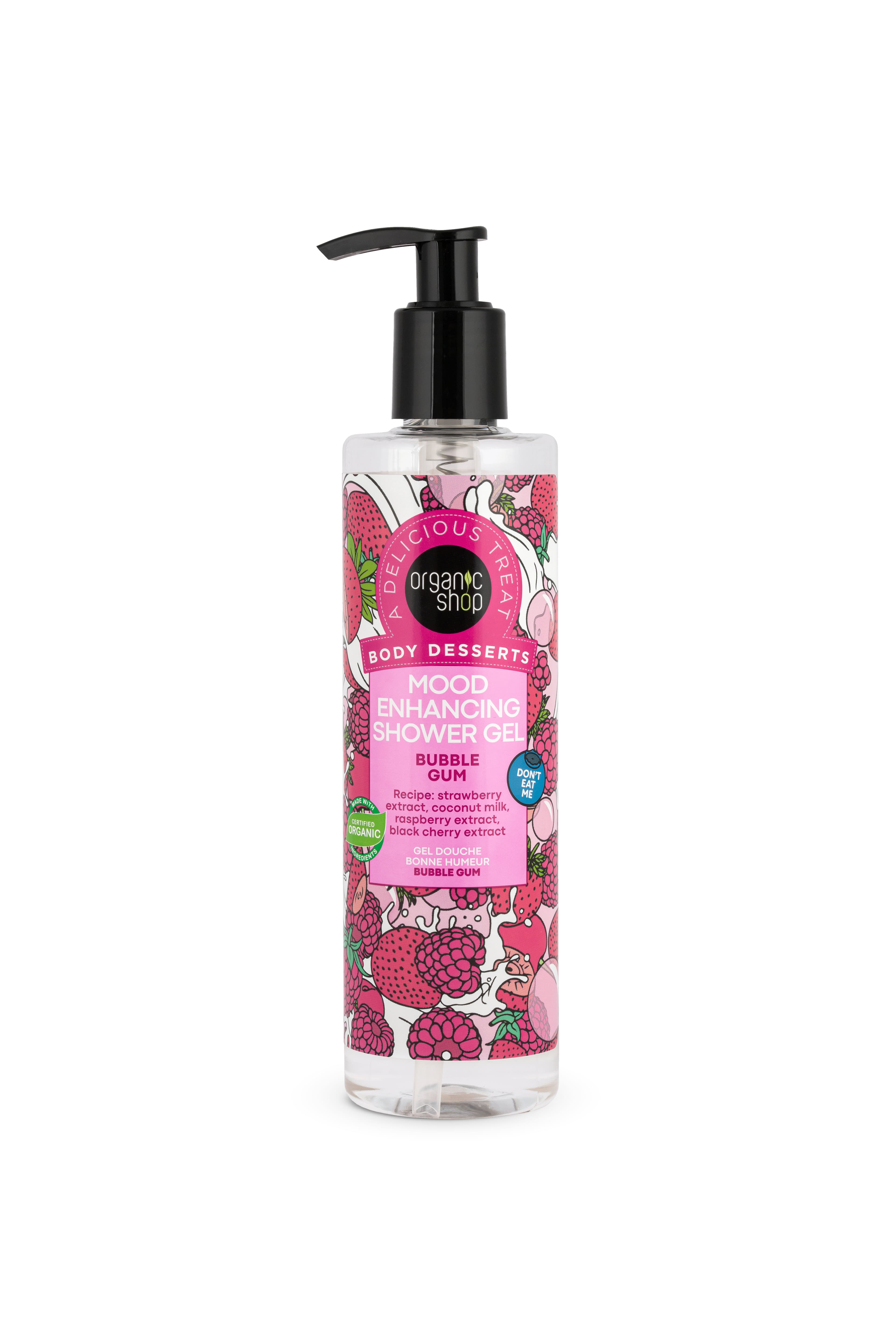 Natura Siberica Sprchový gél s príchuťou žuvačkových bublín 280 ml - 93952