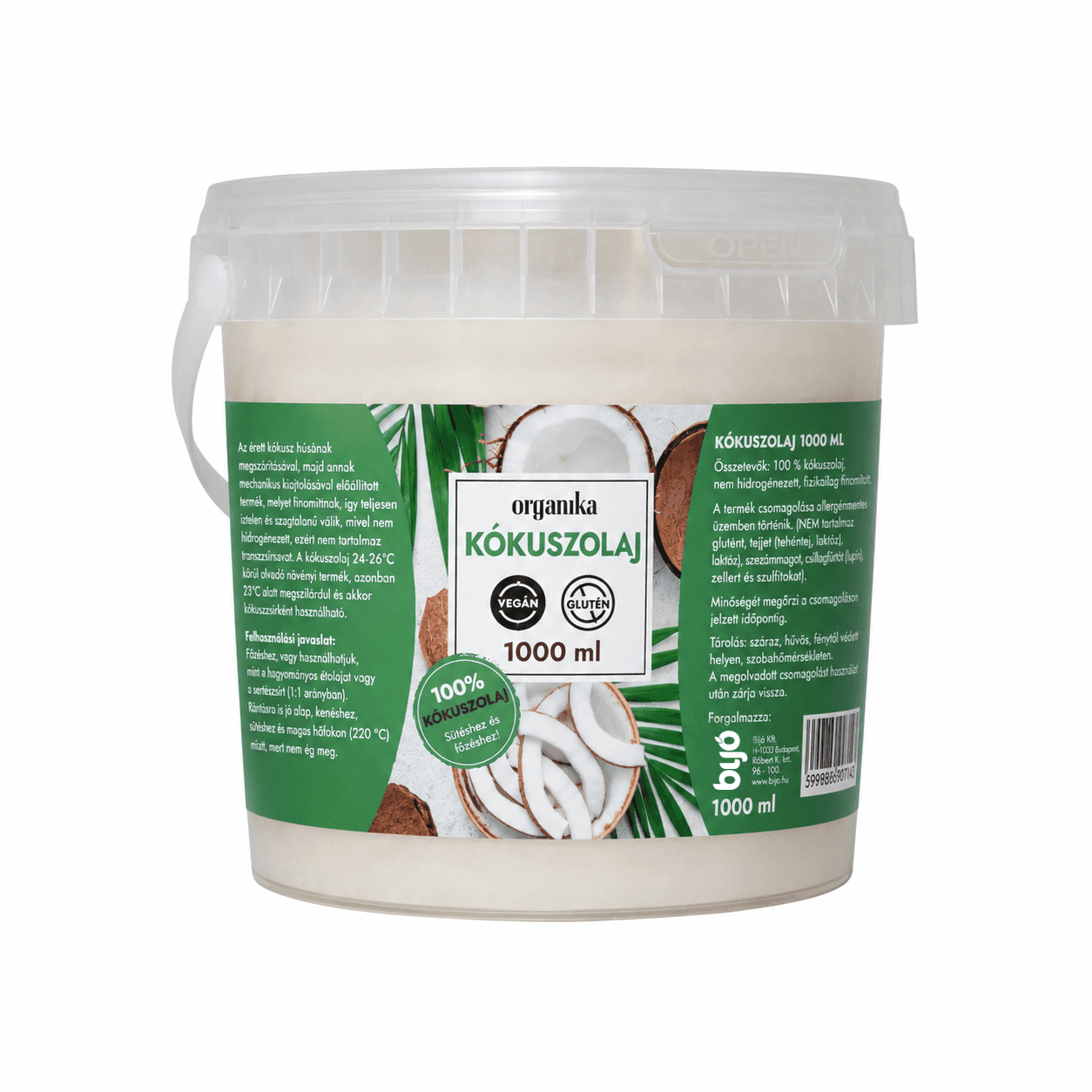 Organika Kokosový Olej 1000 ml