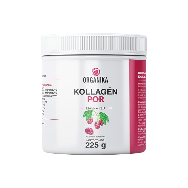 Organika kolagénový prášok s malinovou príchuťou 225 g - 90542