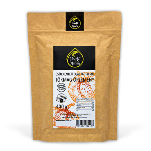 Perfekt Natura tekvicová múka so zníženým obsahom oleja 400 g