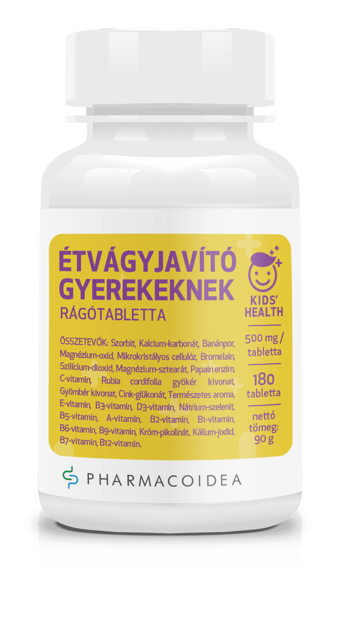 Pharmacoidea kapsuly na podporu chuti do jedla pre deti 180 ks
