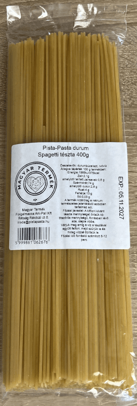 Pista Pasta durum špagety 400 g