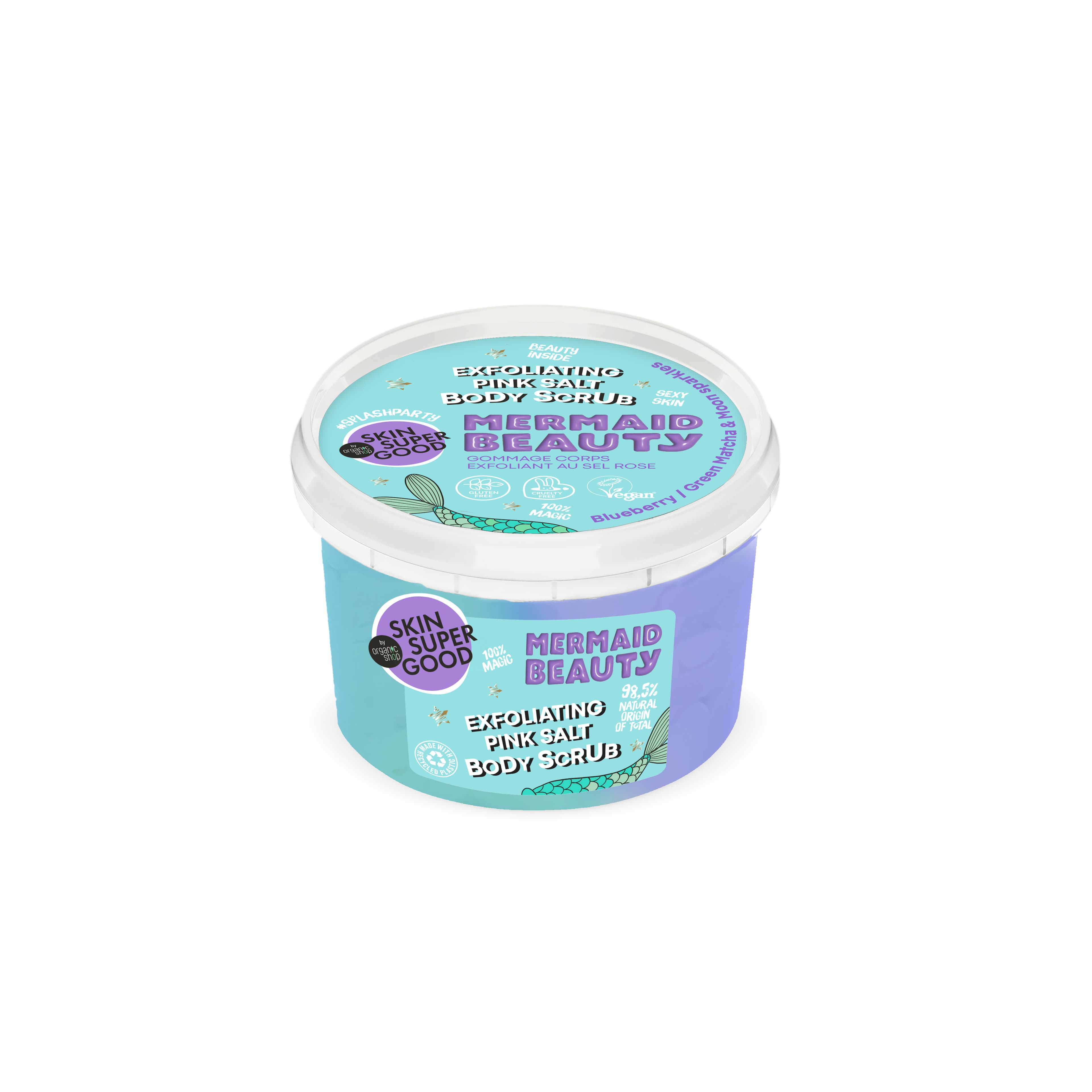 Skin super good telový píling „mermaid beauty” 250 ml- 93964