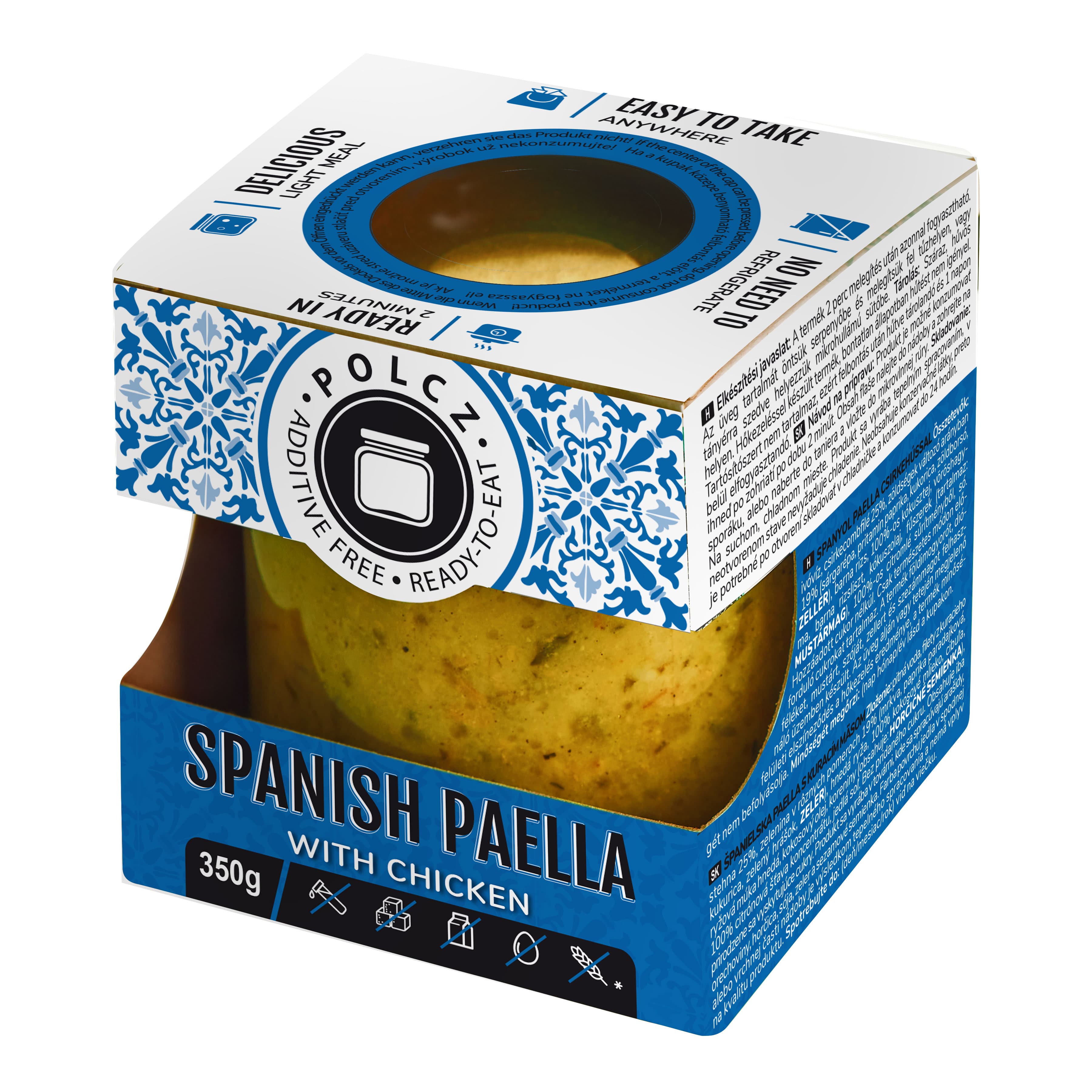 Polcz španielska paella s kuracím mäsom 350 g