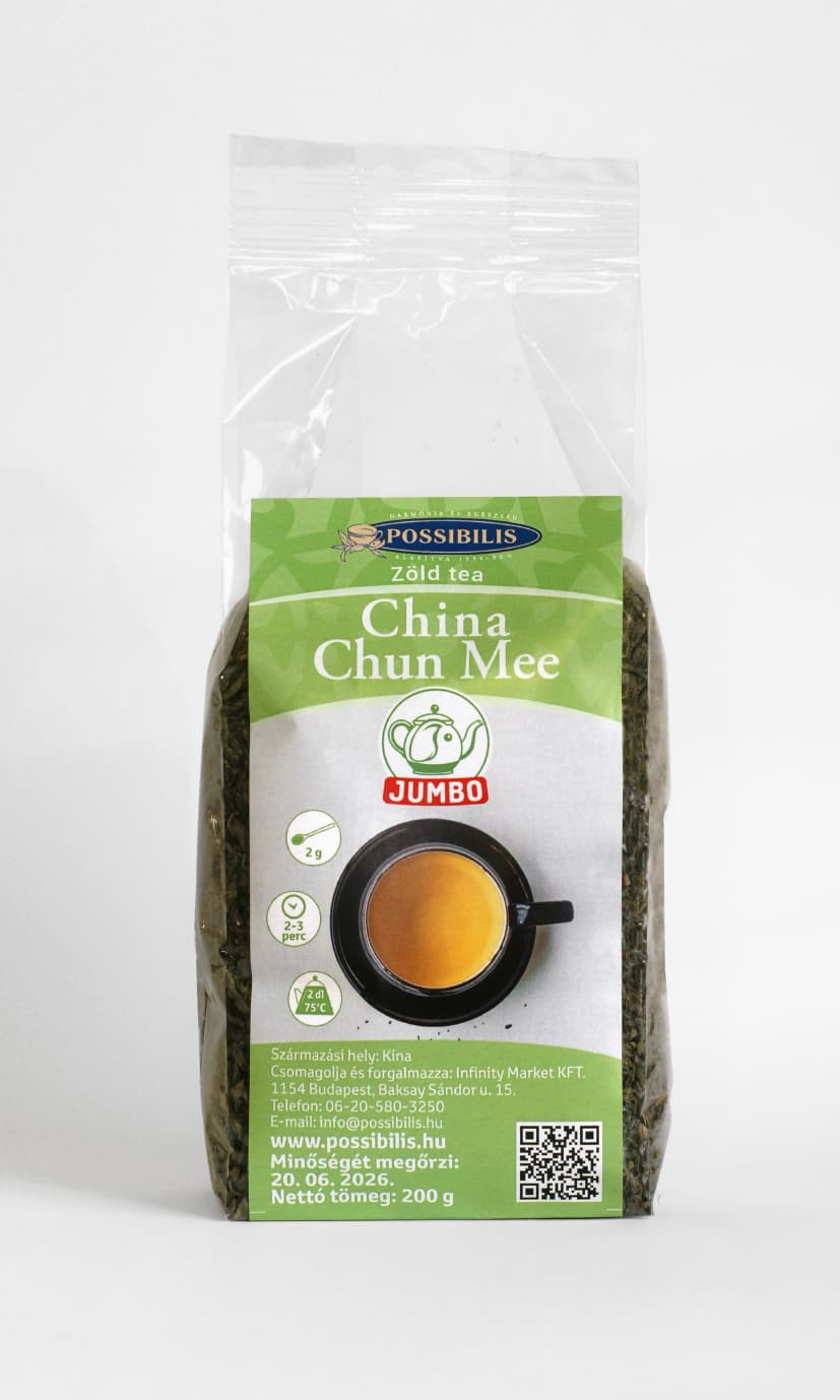 Possibilis jumbo china chun mee zelený čaj 200 g
