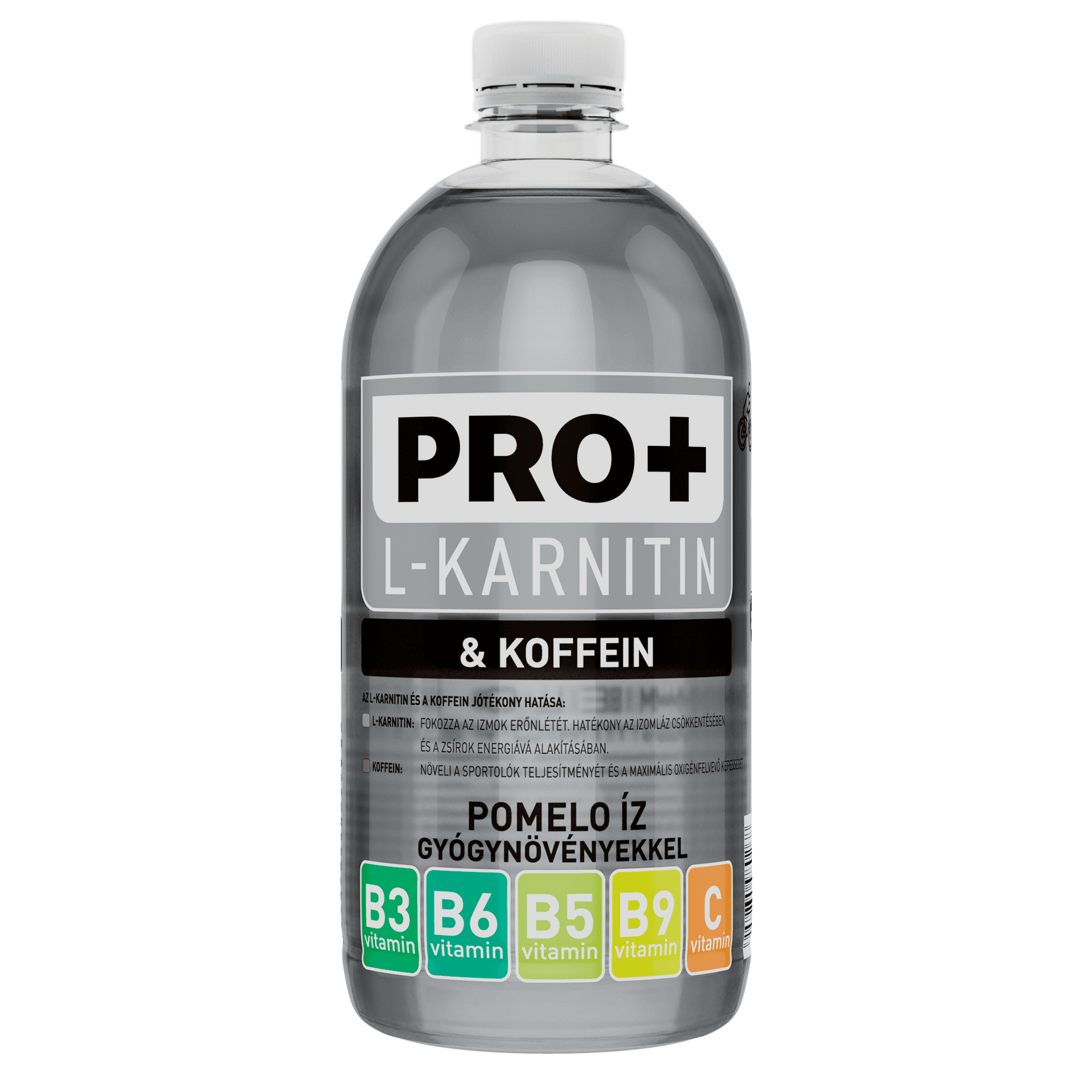 PRO+ L-karnitín + kofeín - Pomelo 750 ml
