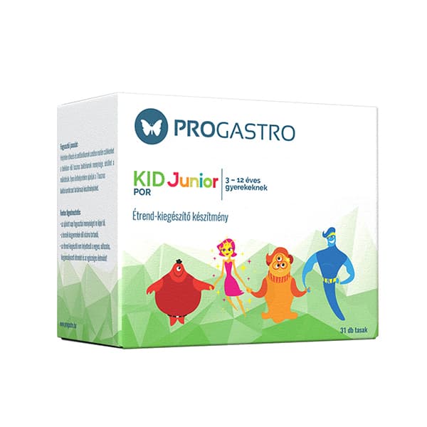 Progastro kid junior prášok pre deti 3-12 rokov 31 ks
