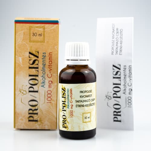 Pro/polisz extrakt propolisu bez alkoholu 1000mg s vitamínom C 30 ml