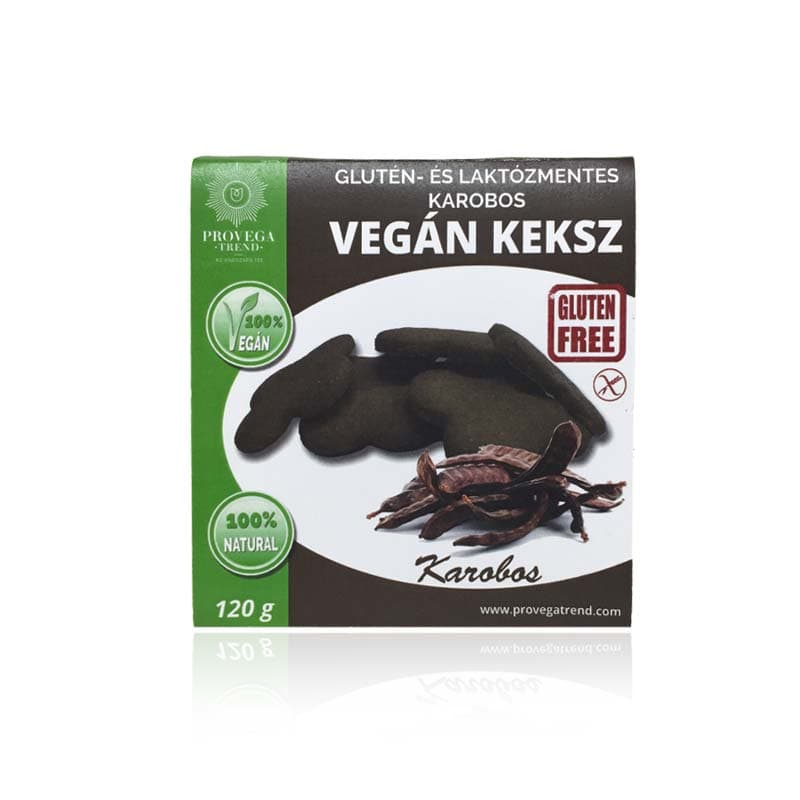 Provega bezlepkové vegánske sušienky s karobom 120 g