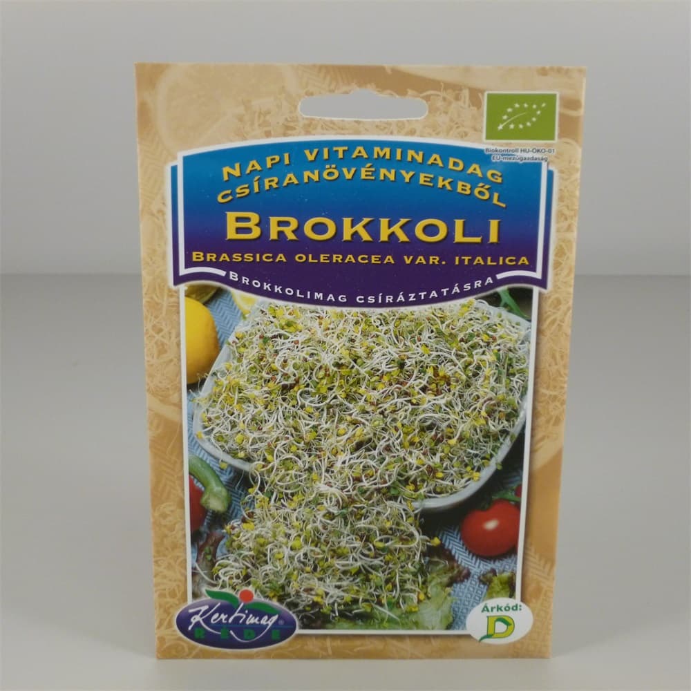 Réde bio brokolicové semienka na klíčenie 20 g