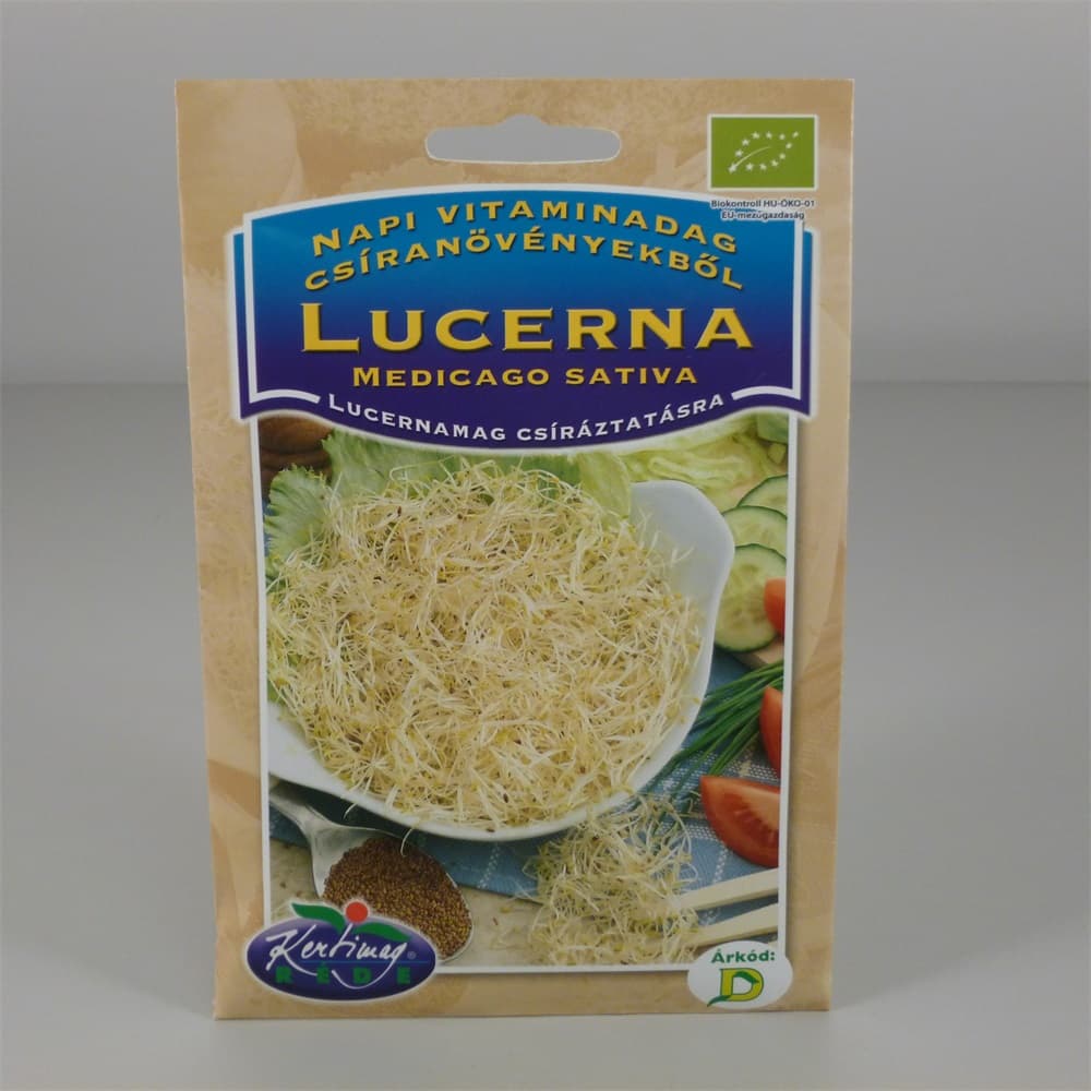 Réde bio semená lucerny na klíčenie 40 g