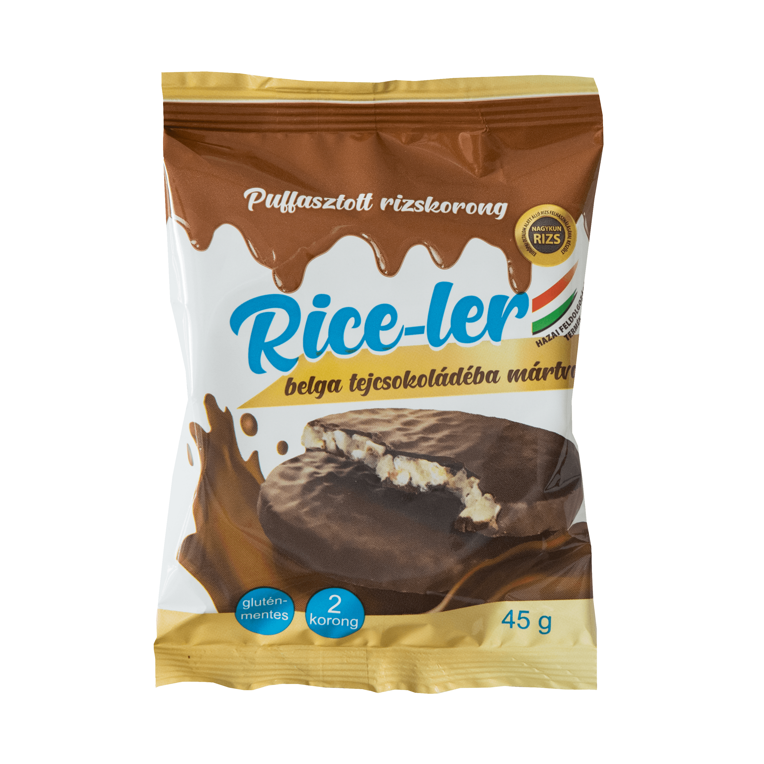 Rice-ler chrumkavé ryžové placky máčané v mliečnej čokoláde 45 g