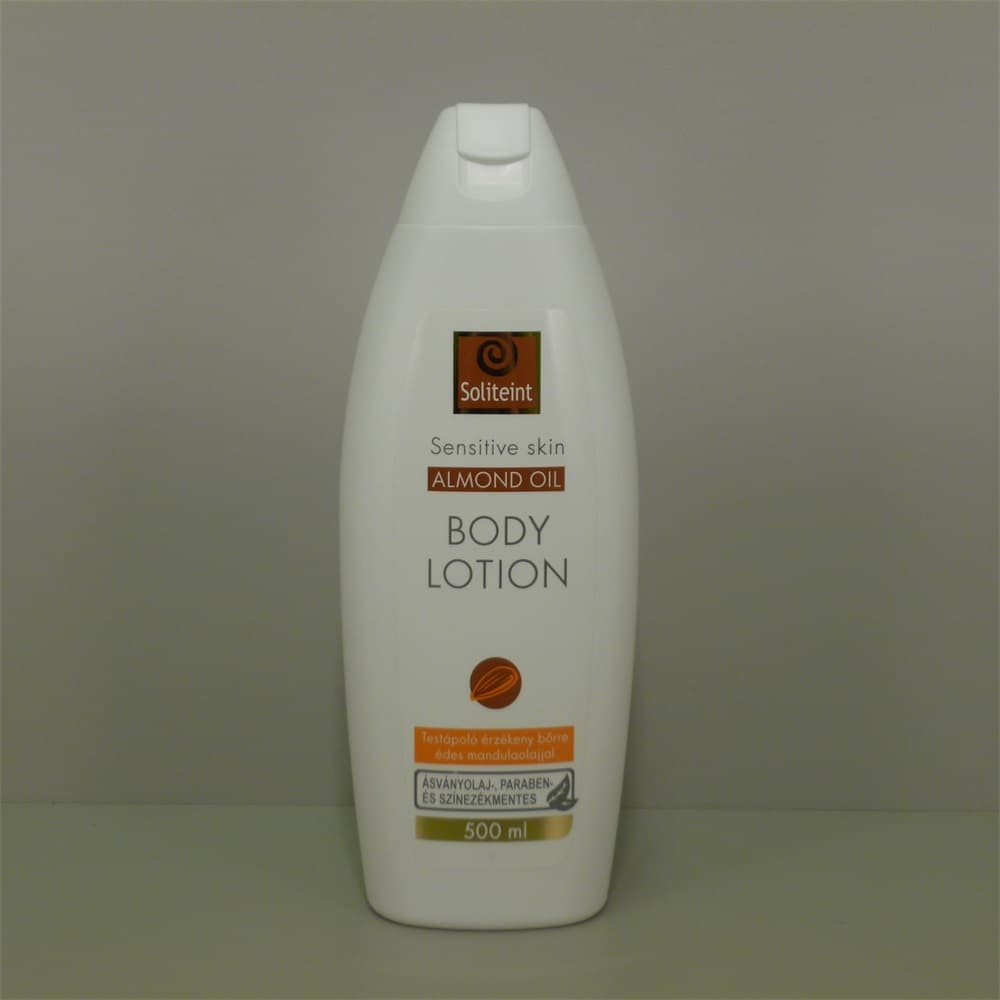 Soliteint telové mlieko na citlivú pokožku s mandľovým olejom 500 ml