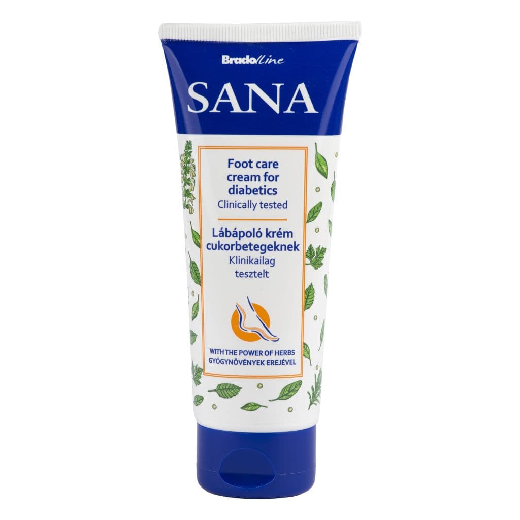 Sana krém na starostlivosť o nohy pre diabetikov 100 ml - 14742