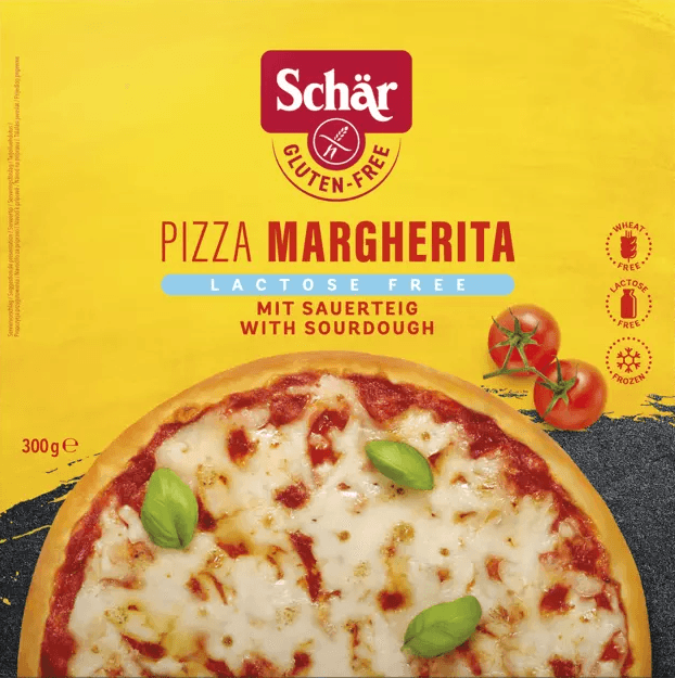 Schär gluténová bezlaktózová margaritová pizza (m) 300 g