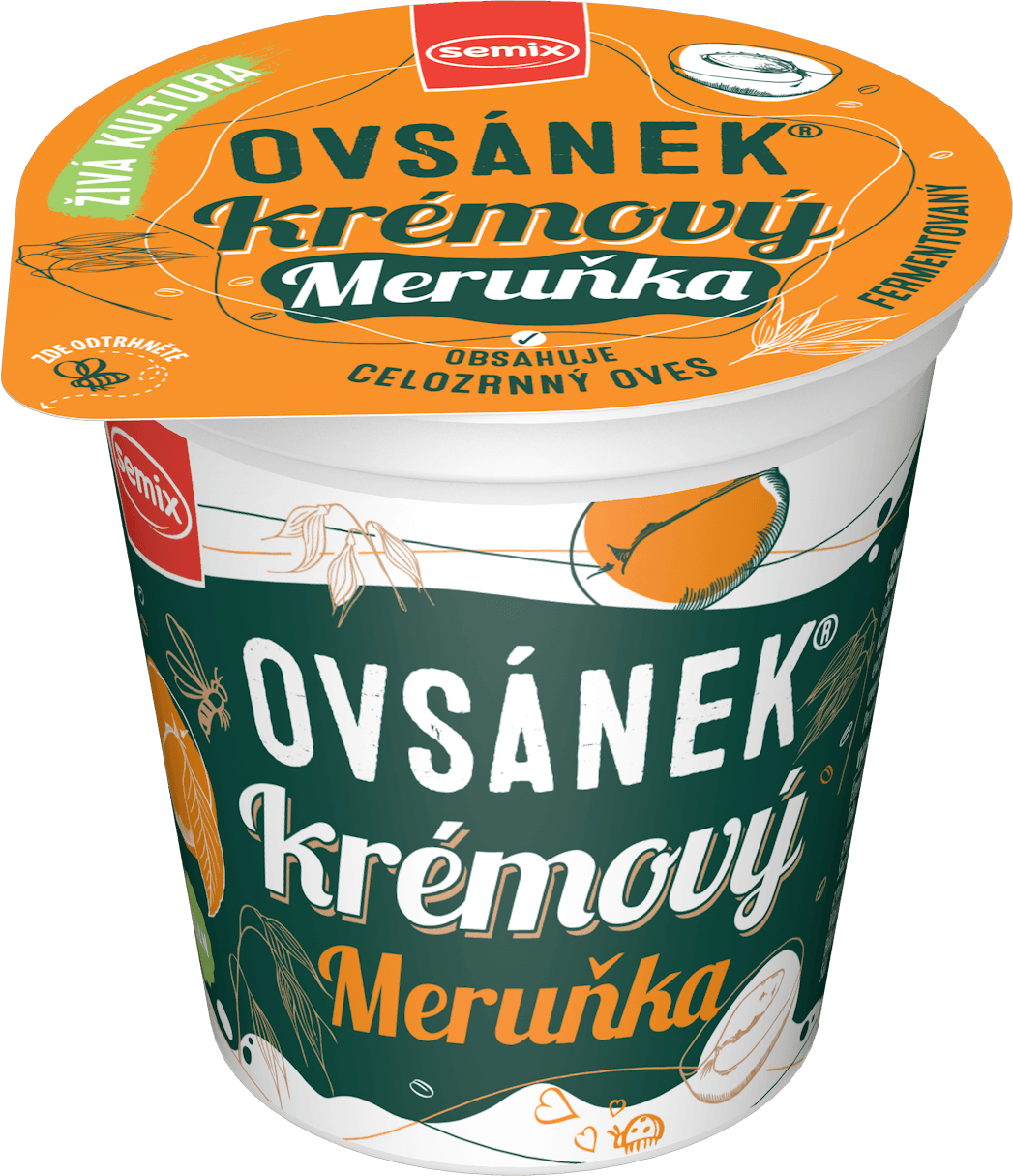 Semix ovsený vegánsky krémový dezert marhuľa 160 g