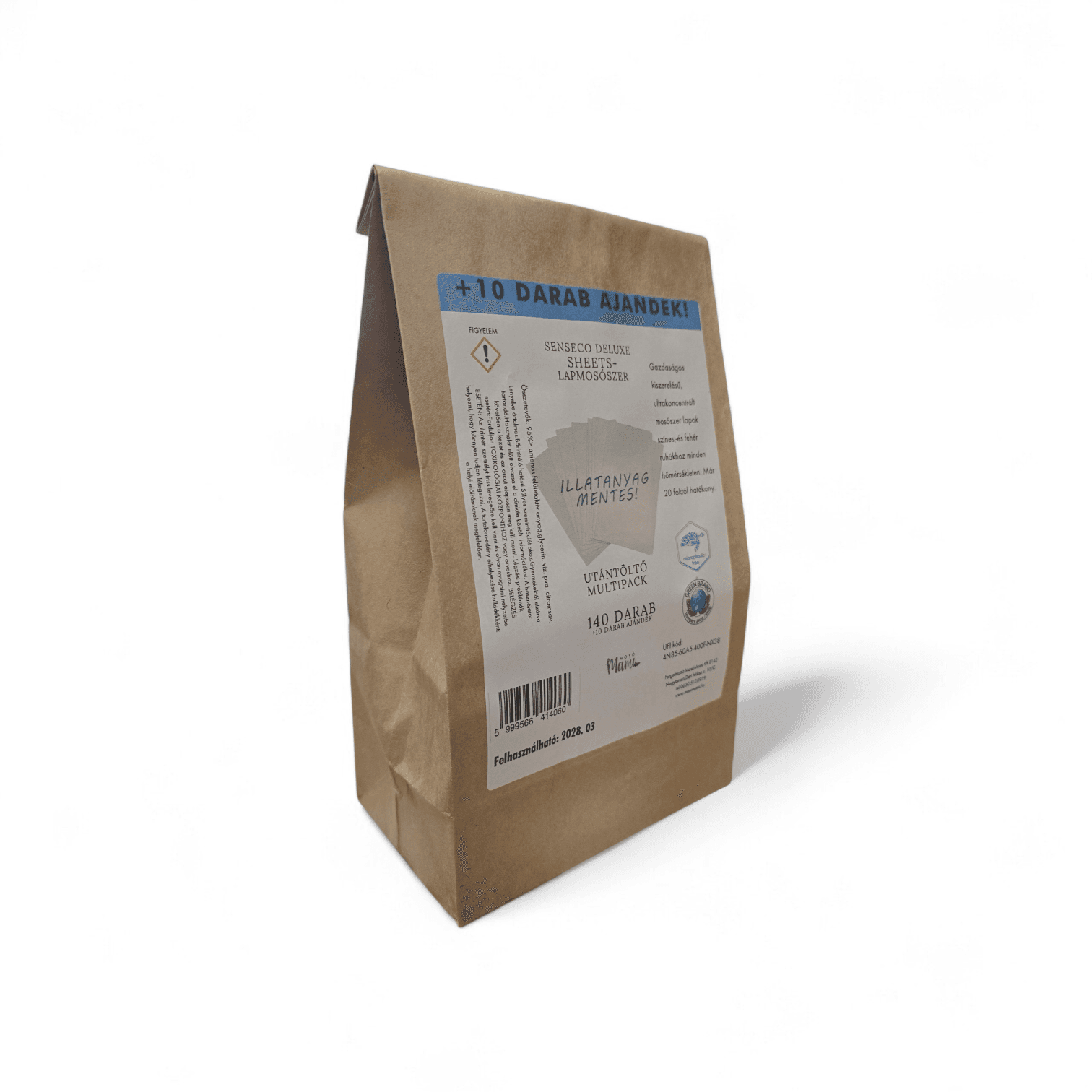 Senseco deluxe sheets prací prostriedok bez vône megapack 140 ks