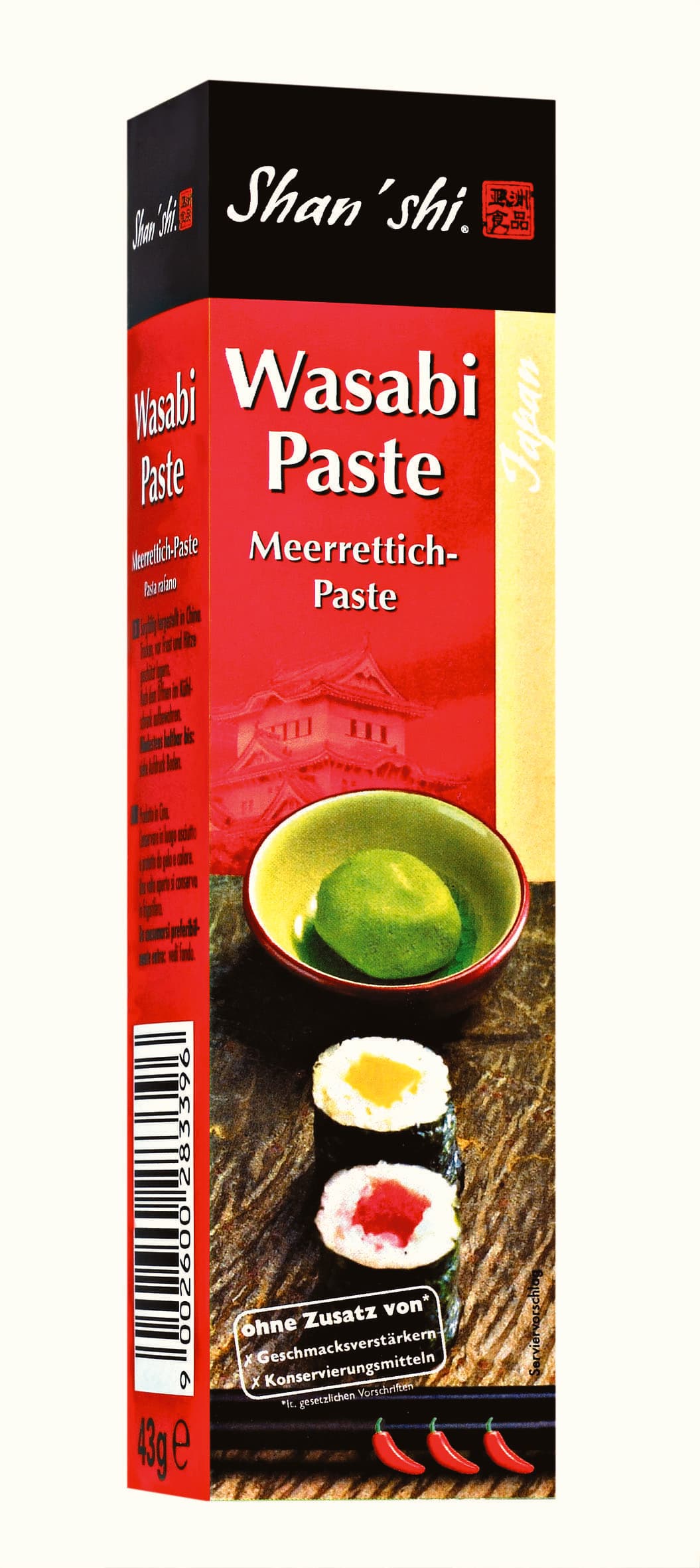 Shan Shi wasabi krém 43 g