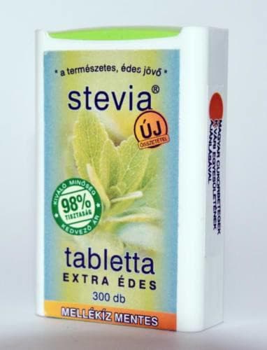 Stevia tableta bez príchute 300 ks