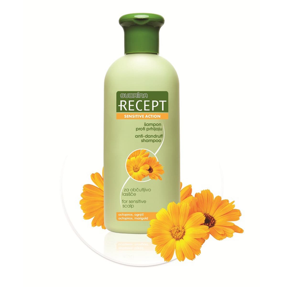Subrina recept anti-dandruff šampón proti lupinám na citlivú pokožku hlavy 400 ml