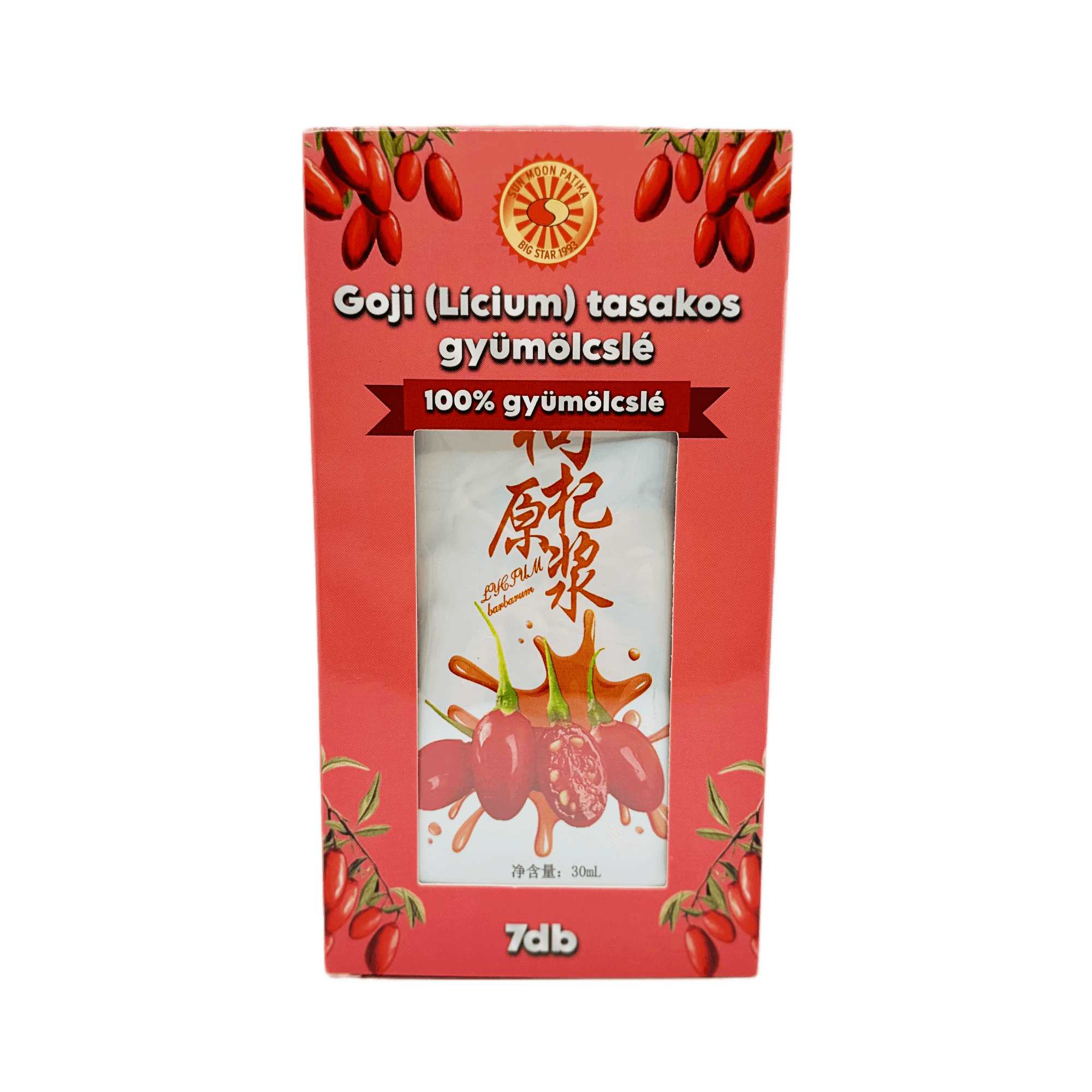 Sun Moon Goji ovocná šťava vo vreckách 210 ml