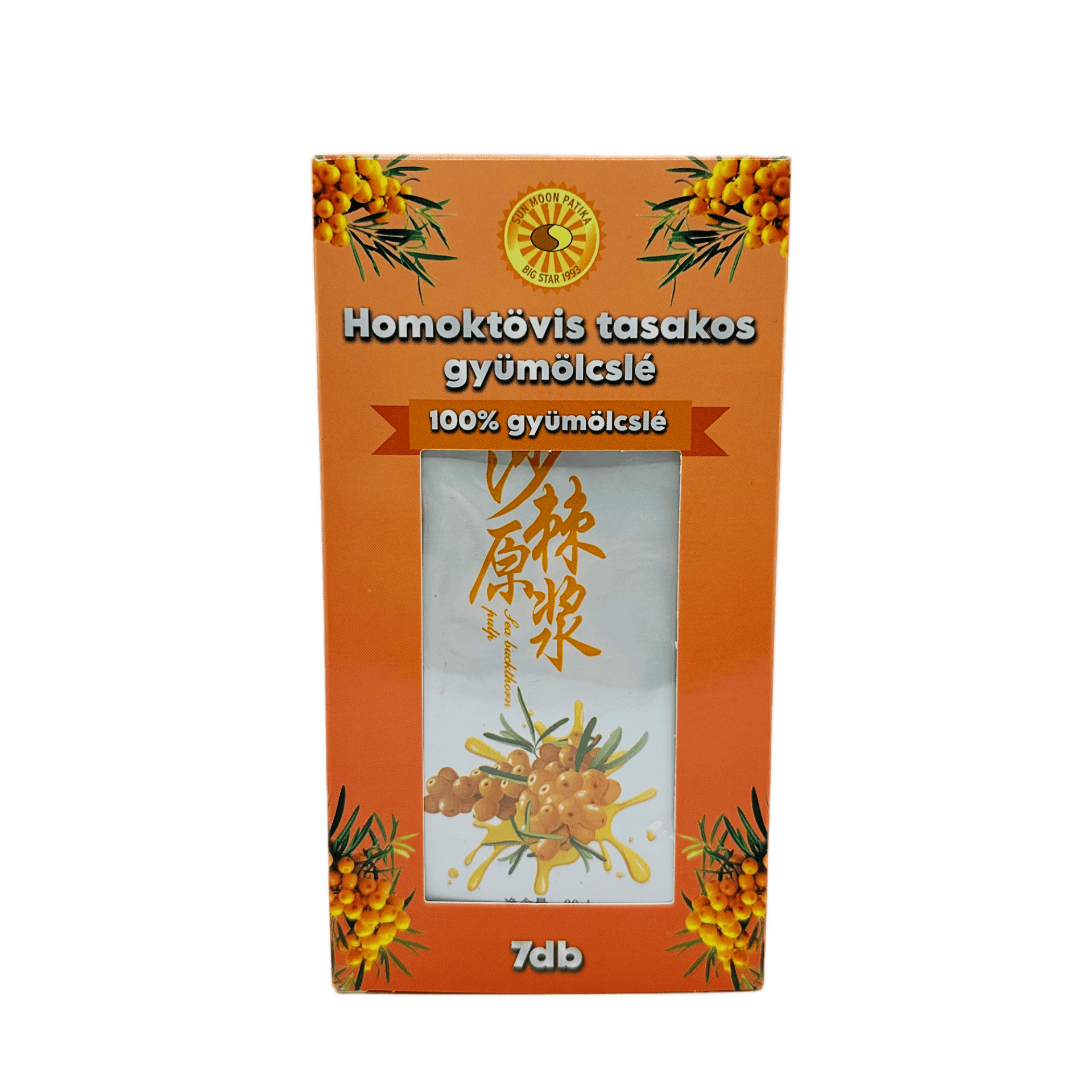Sun Moon Rakytníkový nápoj 210 ml (7x30ml) - 97631