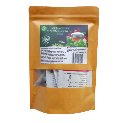 Sun Moon instantný čaj na podporu spaľovania tukov a trávenia 10x15g 150 g