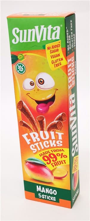 Sunvita ovocné tyčinky mango 5 ks 100 g