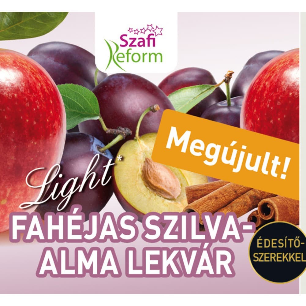 Szafi Reform džem slivka a jablko so škoricou 350 g