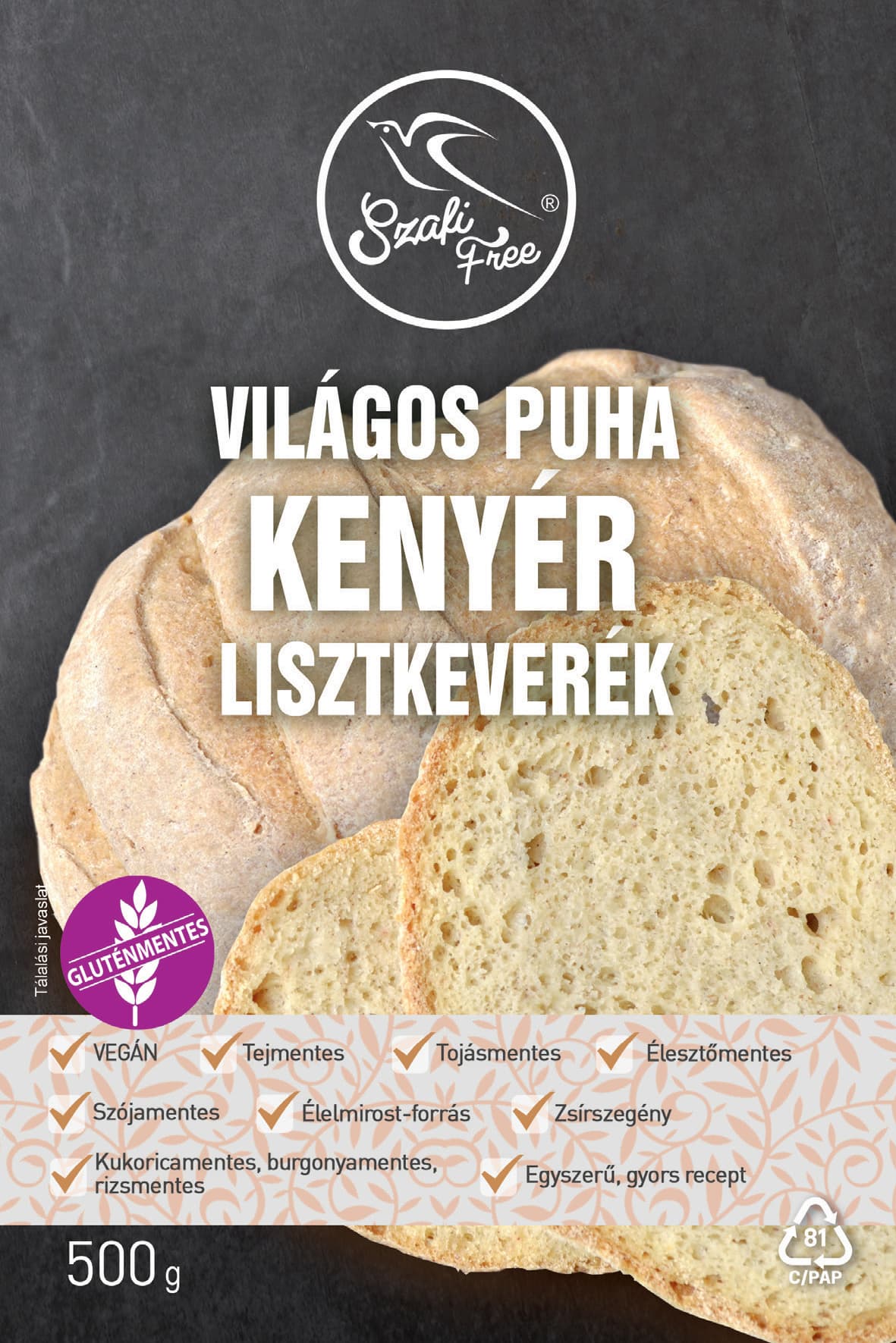 Szafi Free zmes na svetlý mäkký chlieb 500 g