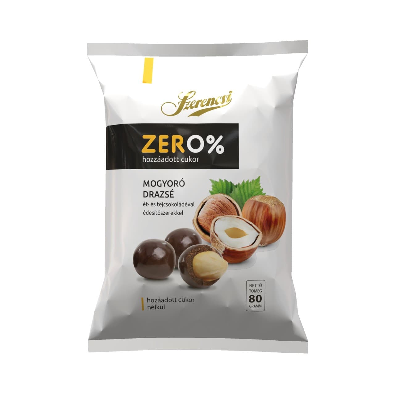 Szerencsi dražé v mliečnej čokoláde bez pridaného cukru 80 g