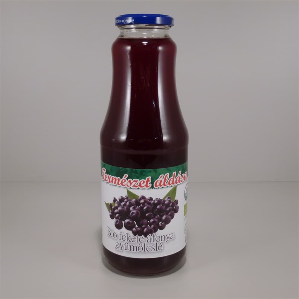 Természet Áldása bio čučoriedková šťava 100% 1000 ml
