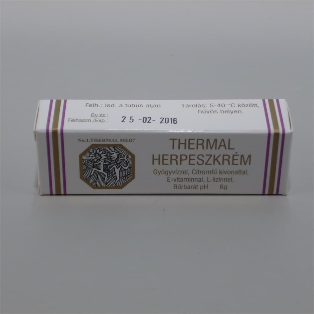 Thermál herpes krém 6 g