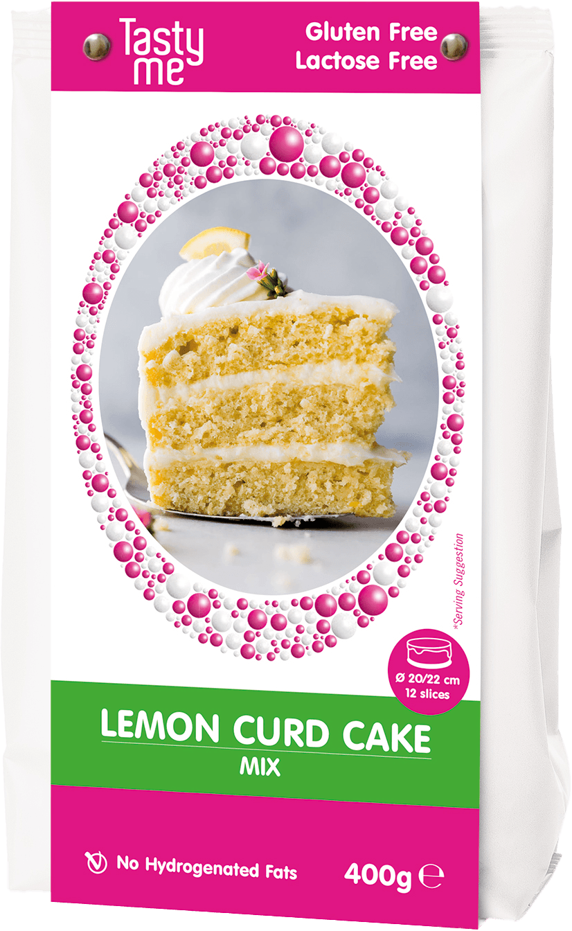Tasty Me bezlepková a bezlaktozová citrónová torta mix 400 g