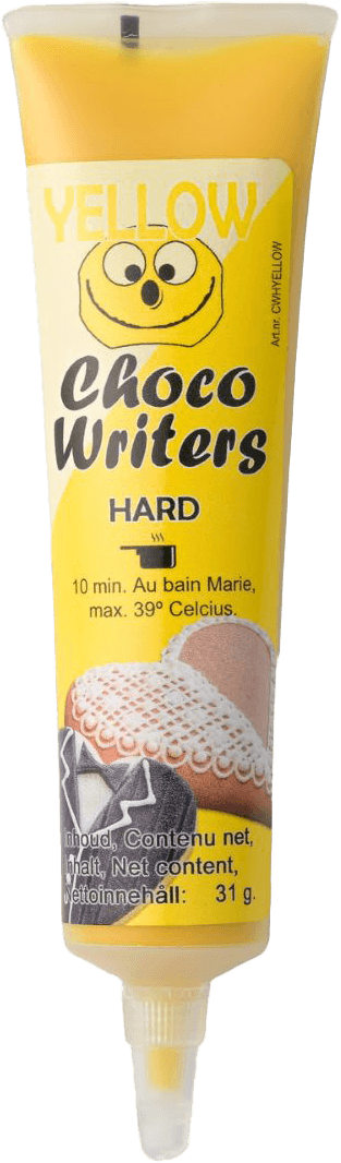Tasty Me bezlepkový choco writers dekoračný pero žlté 31 g