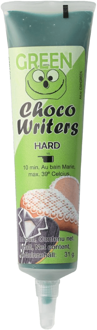 Tasty Me bezlepkový choco writers dekoračný perá zelené 31 g