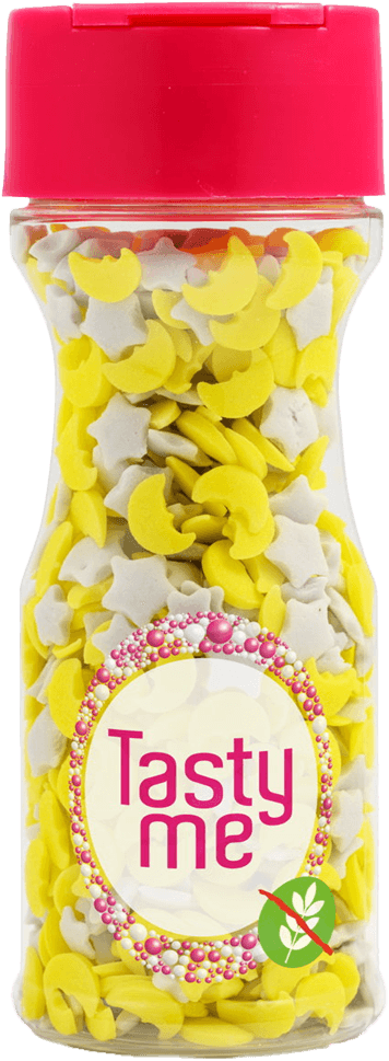 Tasty Me bezlepková cukrová dekorácia mix To the Moon 50 g