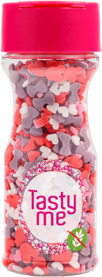 Tasty Me bezlepkový cukrový mix na tortovú dekoráciu Mini Love 50 g
