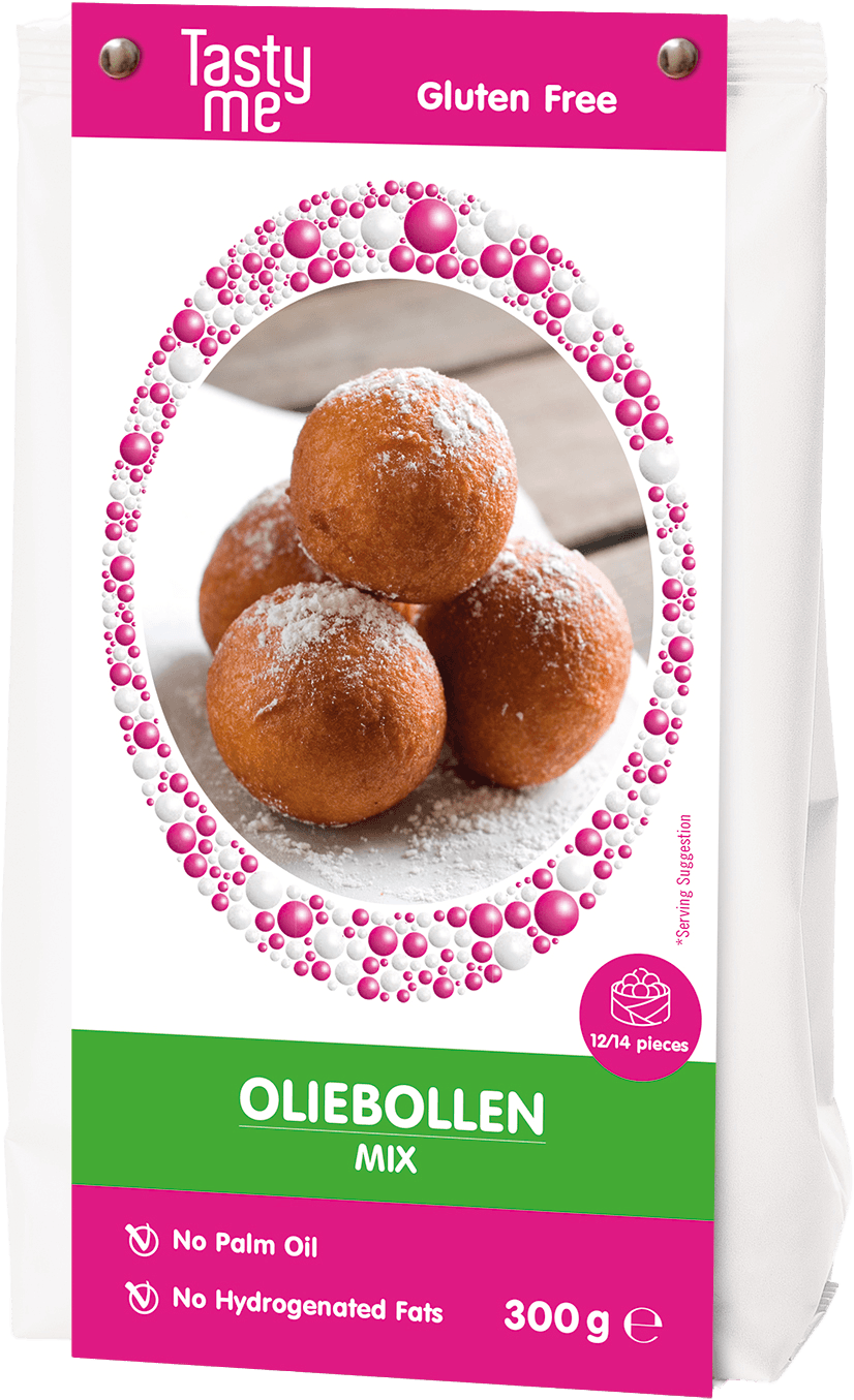 Tasty Me bezlepkové oliebollen – holandský mix na šišky 300 g