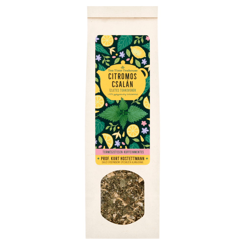 Tea Time citrónová žihľavová zmes čajových listov 50 g