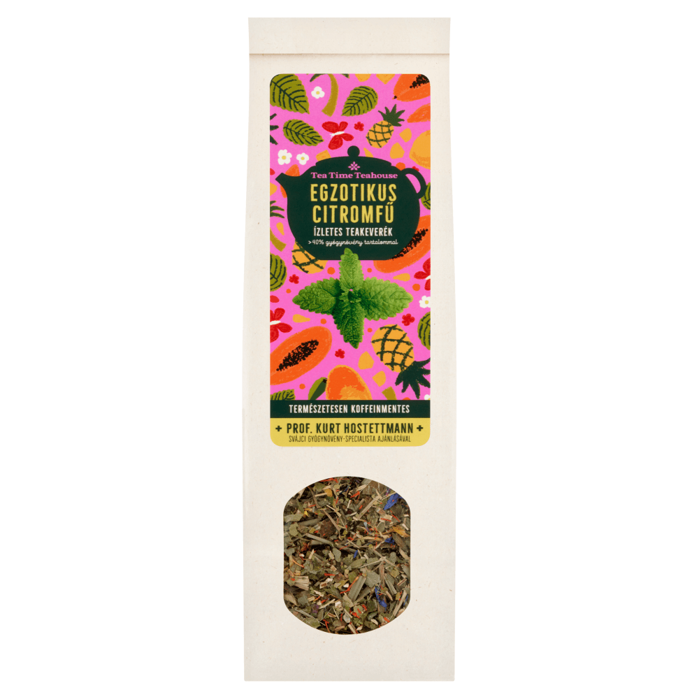 Tea Time exotická zmes čajov s príchuťou citrónovej trávy sypaná 50 g