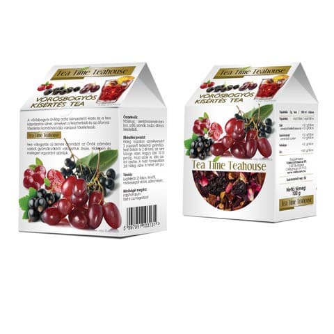 Tea Time červenoberry pokušenie čaj 100 g