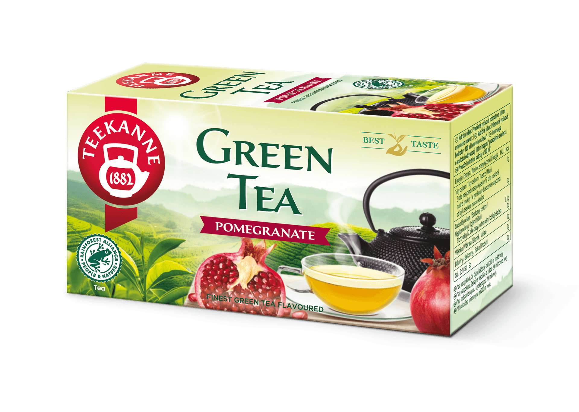 Teekanne granátové jablko zelený čaj 20x1,75g 35 g