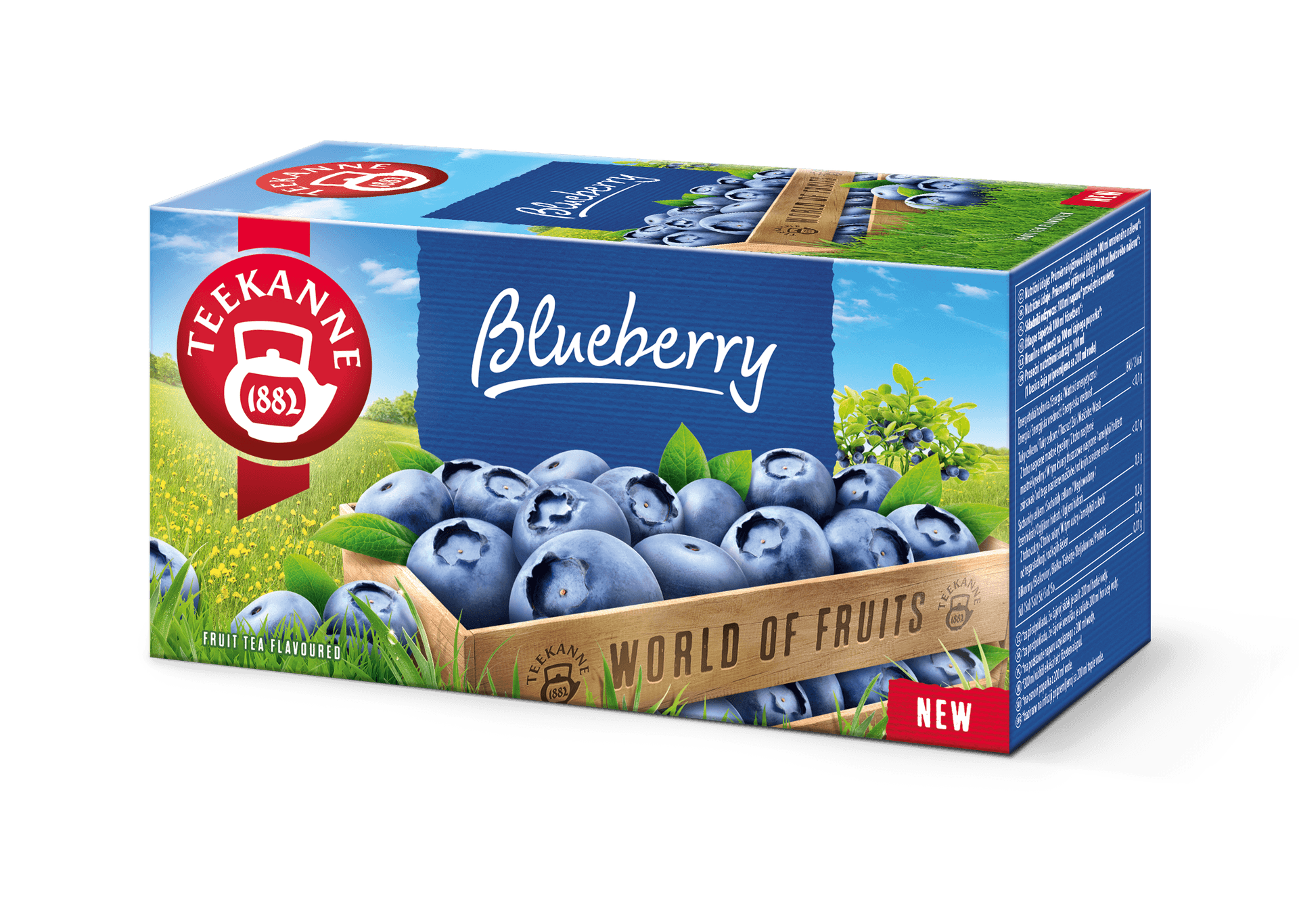 Teekanne world of fruit čučoriedka 45 g