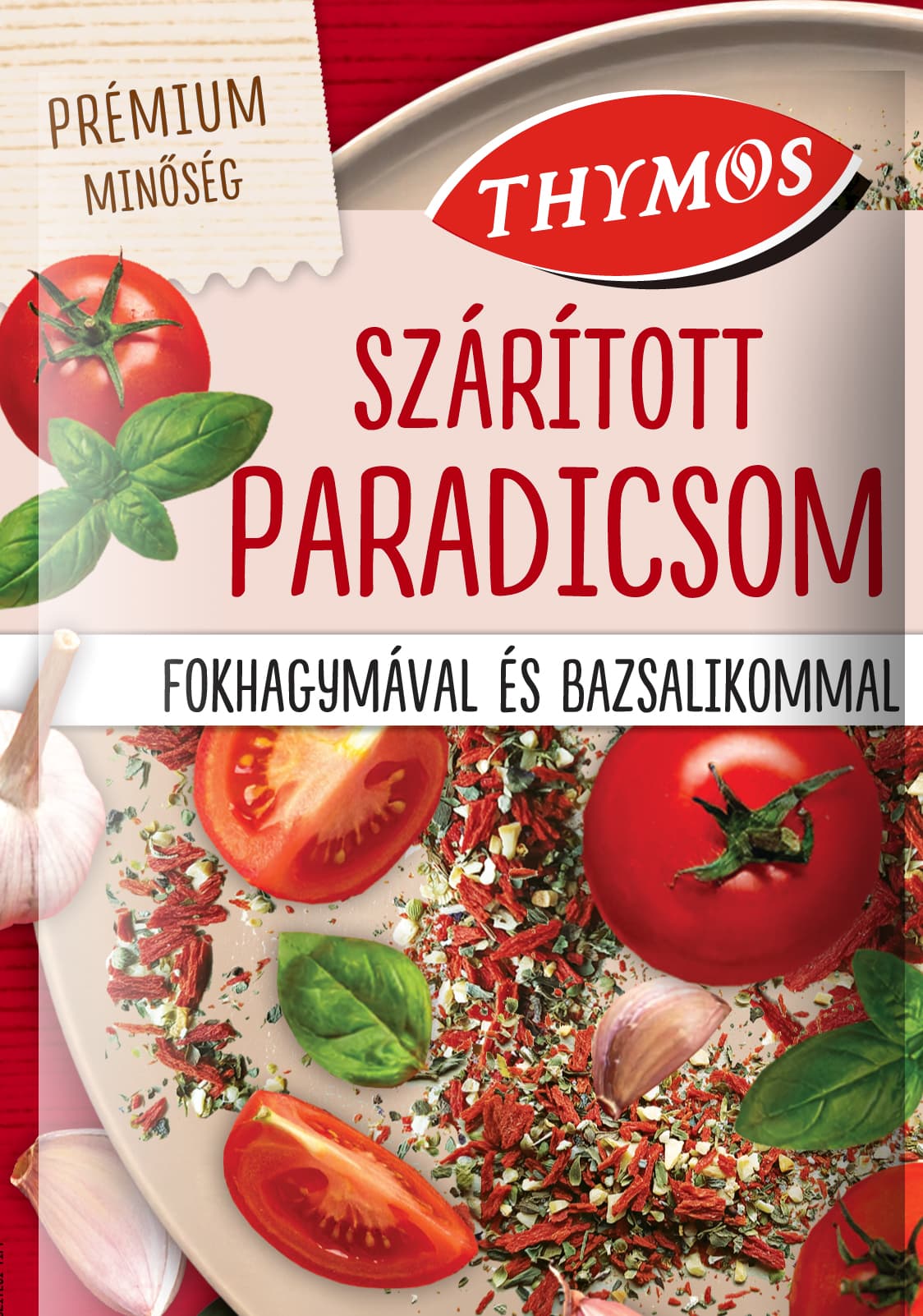 Thymos sušené paradajky s cesnakom a bazalkou 15 g