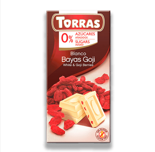 Torras Biela čokoláda s goji 75g