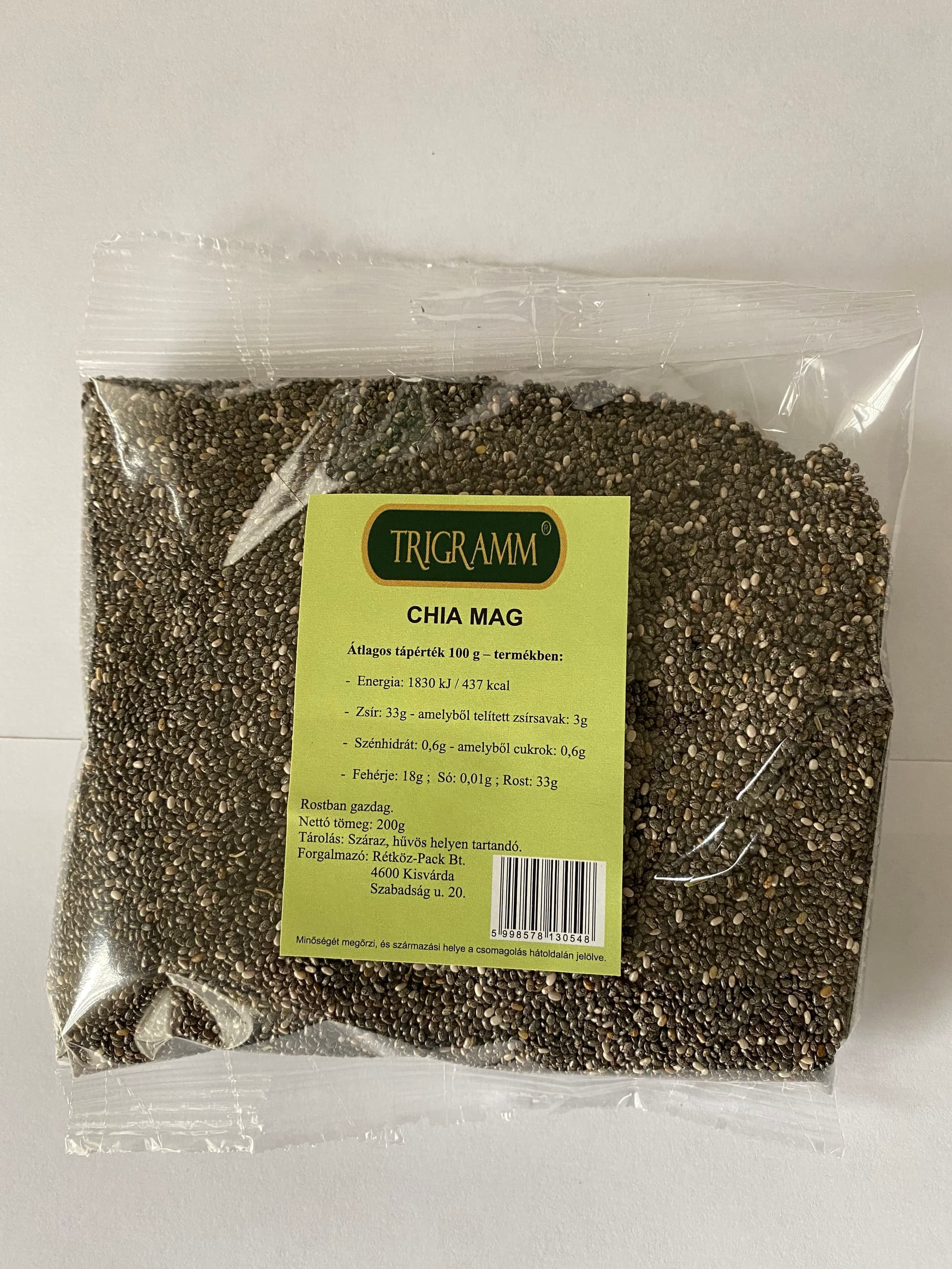 Trigramm chia semienka 200 g