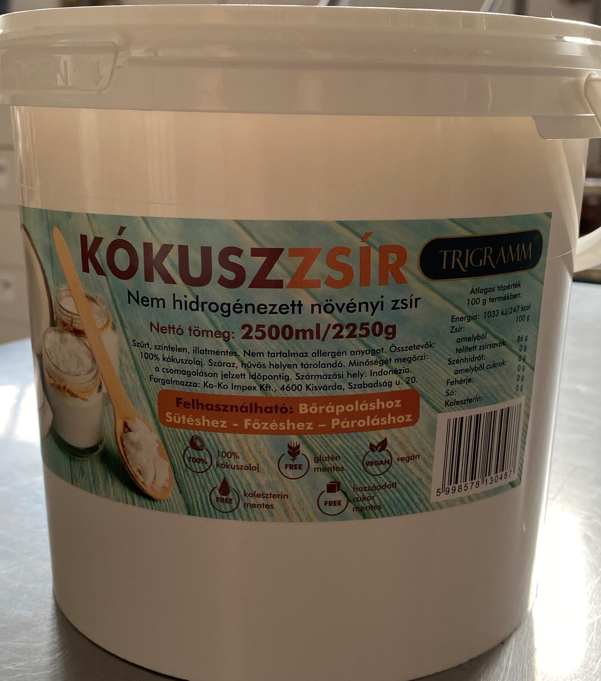 Trigramm kokosový olej 2500 ml
