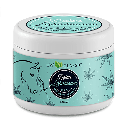 UW Classic Relax konský balzam s CBD a zeleným ílom, 500 ml - 90911